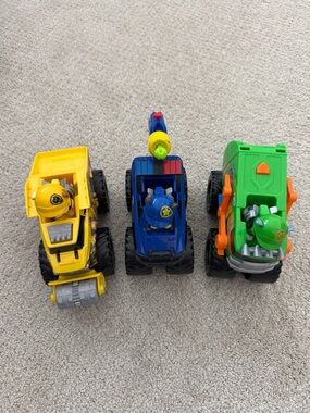 Paw Patrol Rescue Wheels Rubble, Chase, Rocky